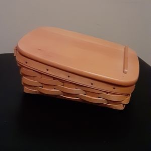 Longaberger Note Pal Basket w/lid